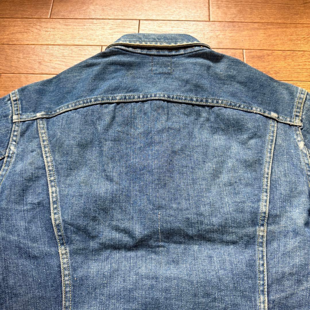 ペンキ 雰囲気◎ 60s Lee 101-j デニムジャケット ビンテージ