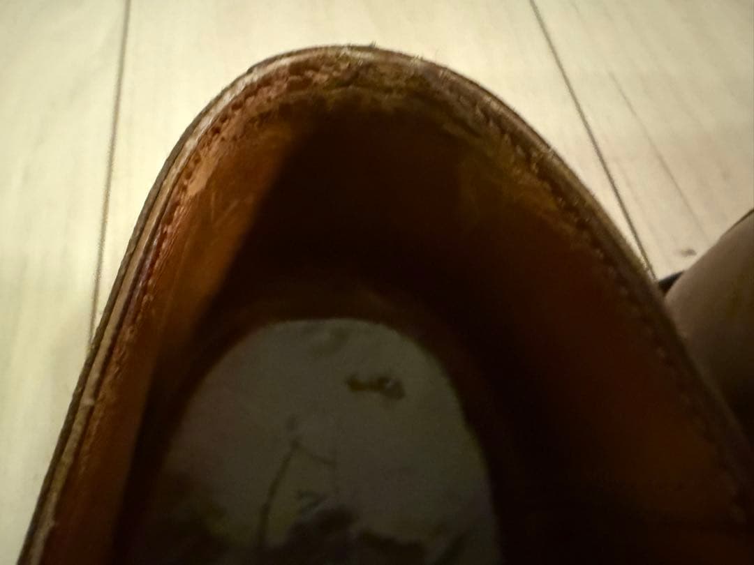 JMウエストン ハーフハント　Uチップ ブラウン 茶 シューズ