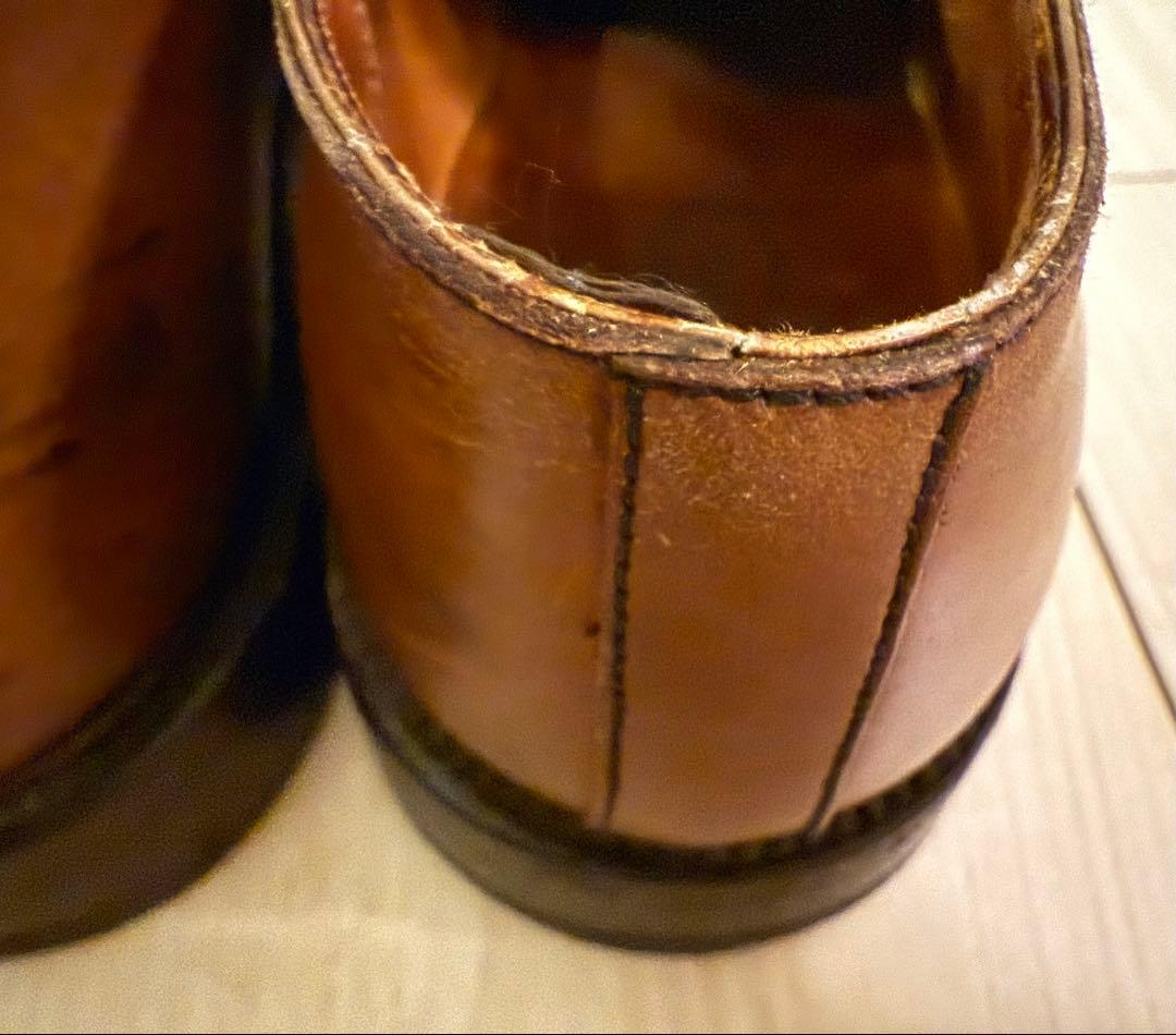 JMウエストン ハーフハント　Uチップ ブラウン 茶 シューズ