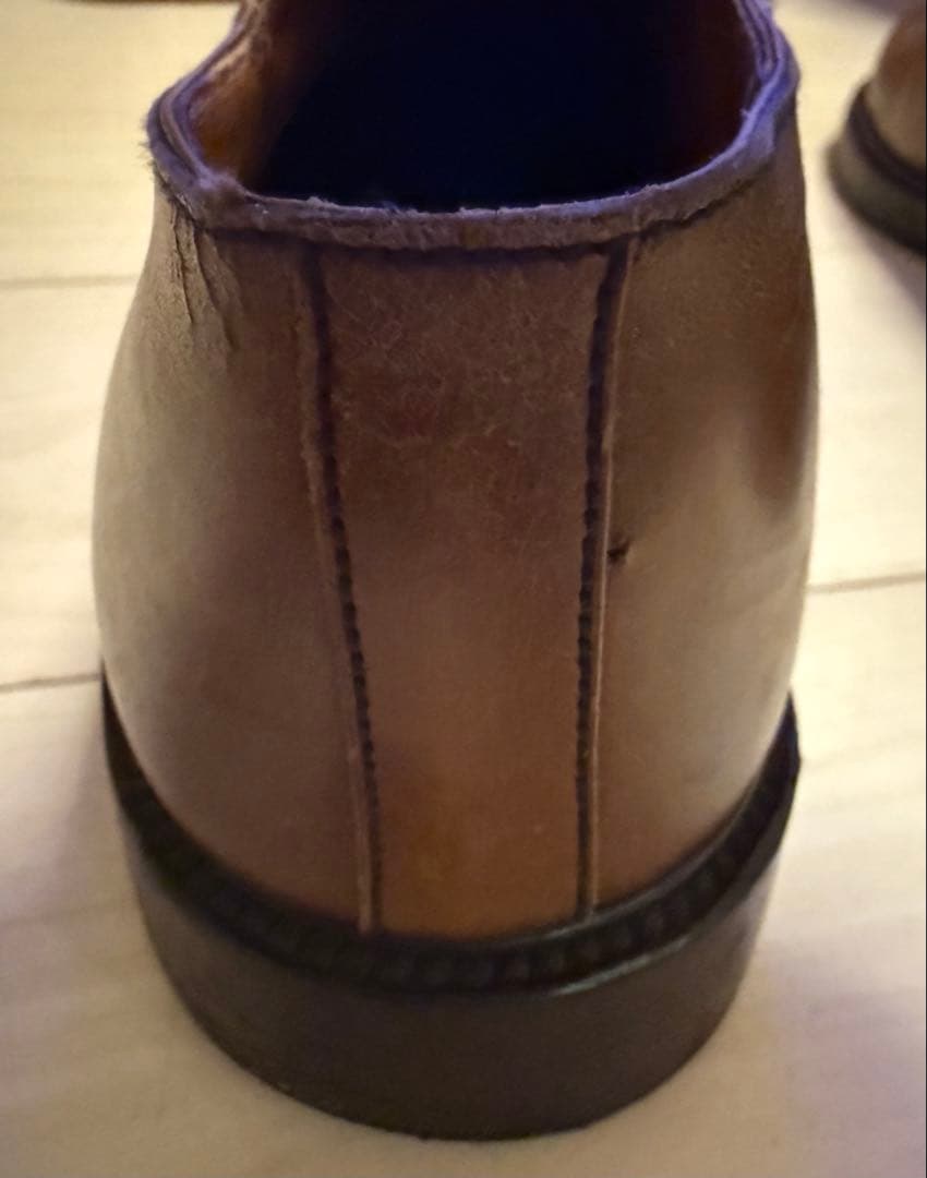 JMウエストン ハーフハント　Uチップ ブラウン 茶 シューズ