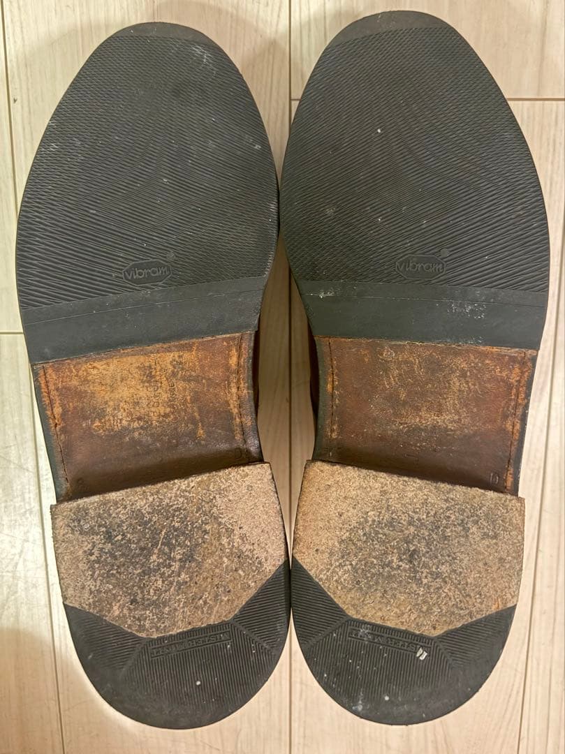 JMウエストン ハーフハント　Uチップ ブラウン 茶 シューズ