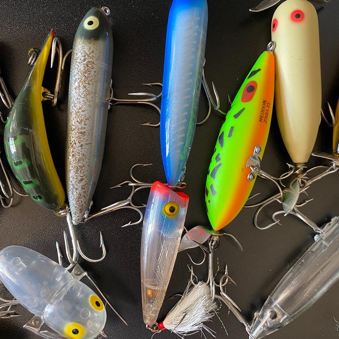 ［2005年代］アメリカンルアー（ヘドン他）14セット＋4ルアーおまけ付き