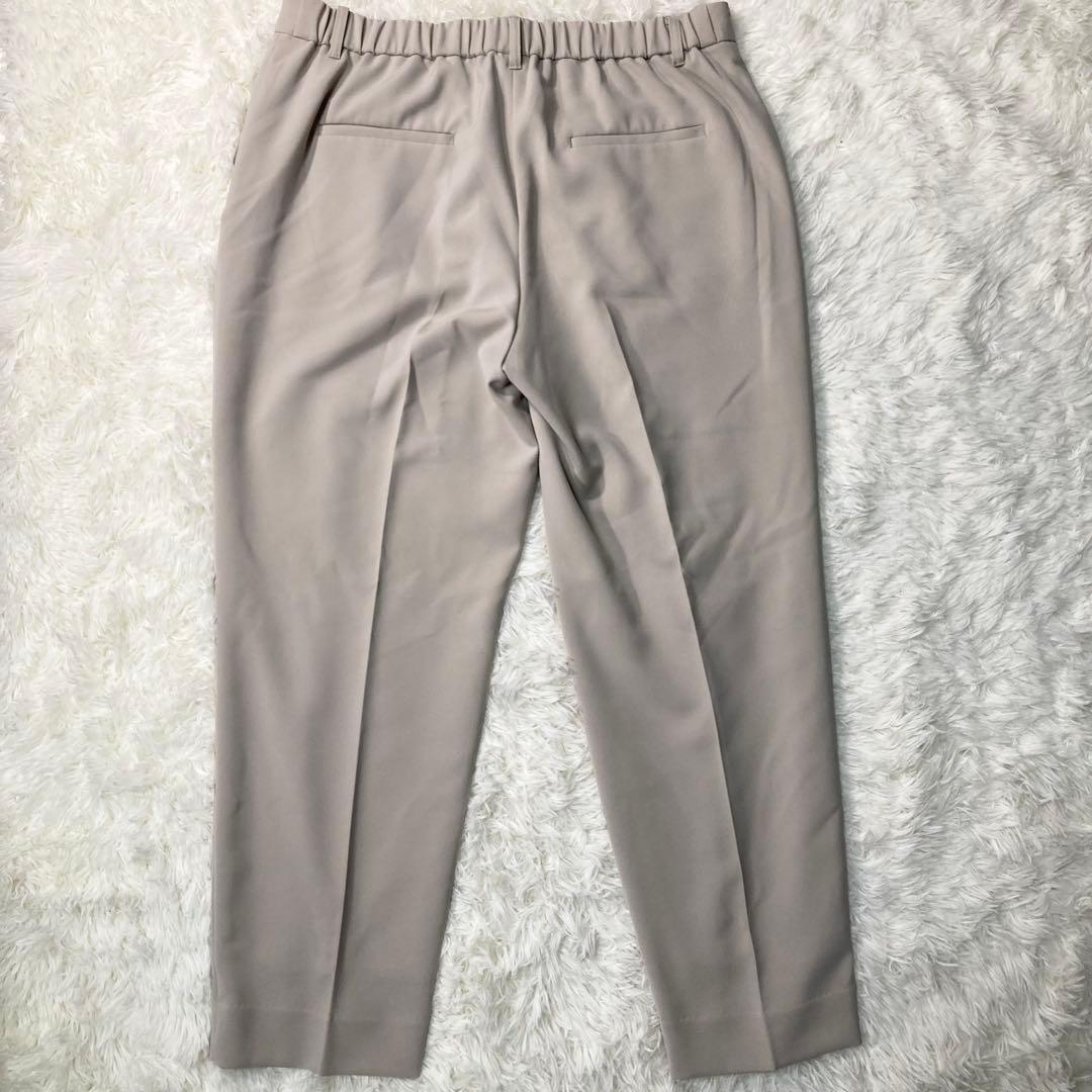 【大きいサイズ】【上19下17】 INDIVI ノーカラージャケット パンツ