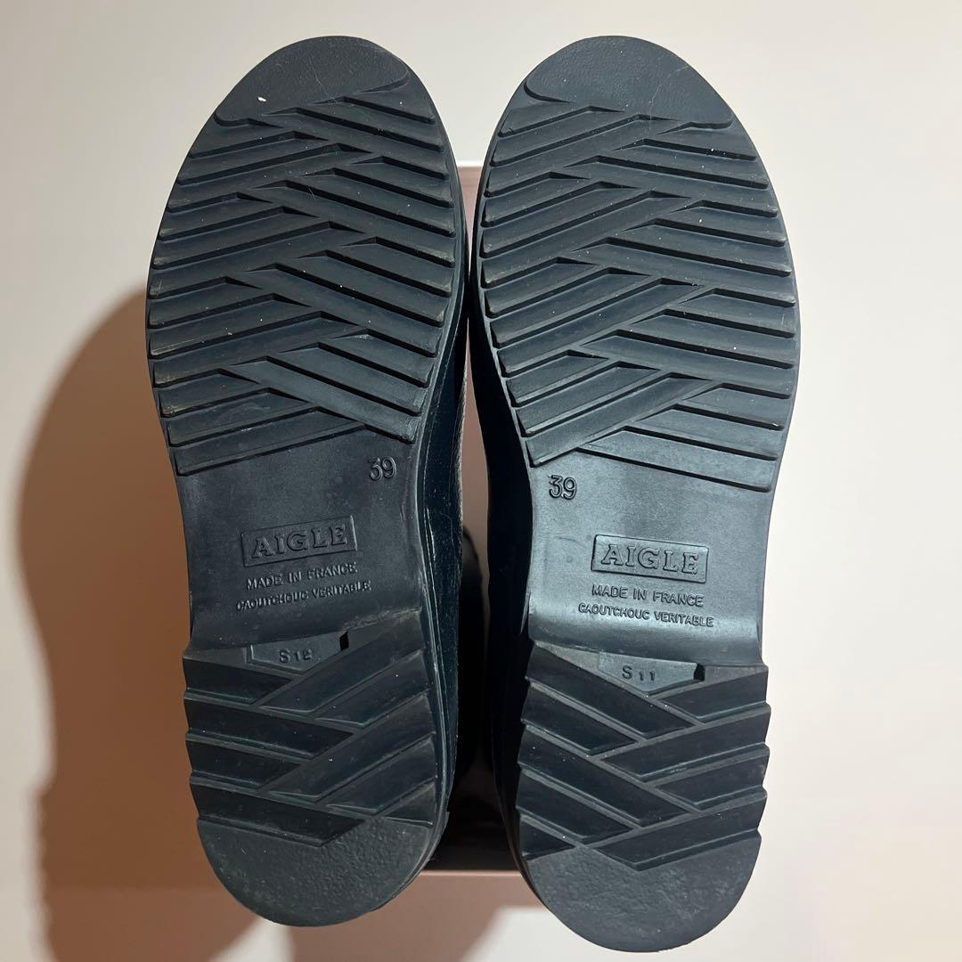 【新品未使用】AIGLE エーグル/BISON レインブーツ/MARIEN
