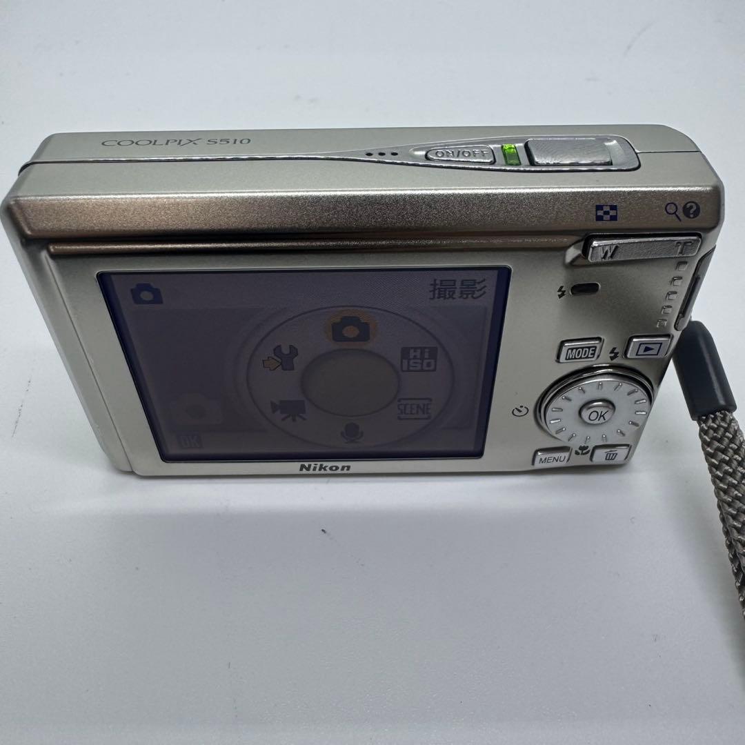 ニコン COOLPIX S510 本体➕付属品 可動品
