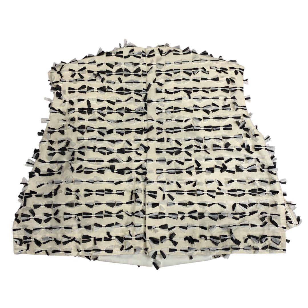 shirocon シロコン ヨリyori ミニリボンショートジレ