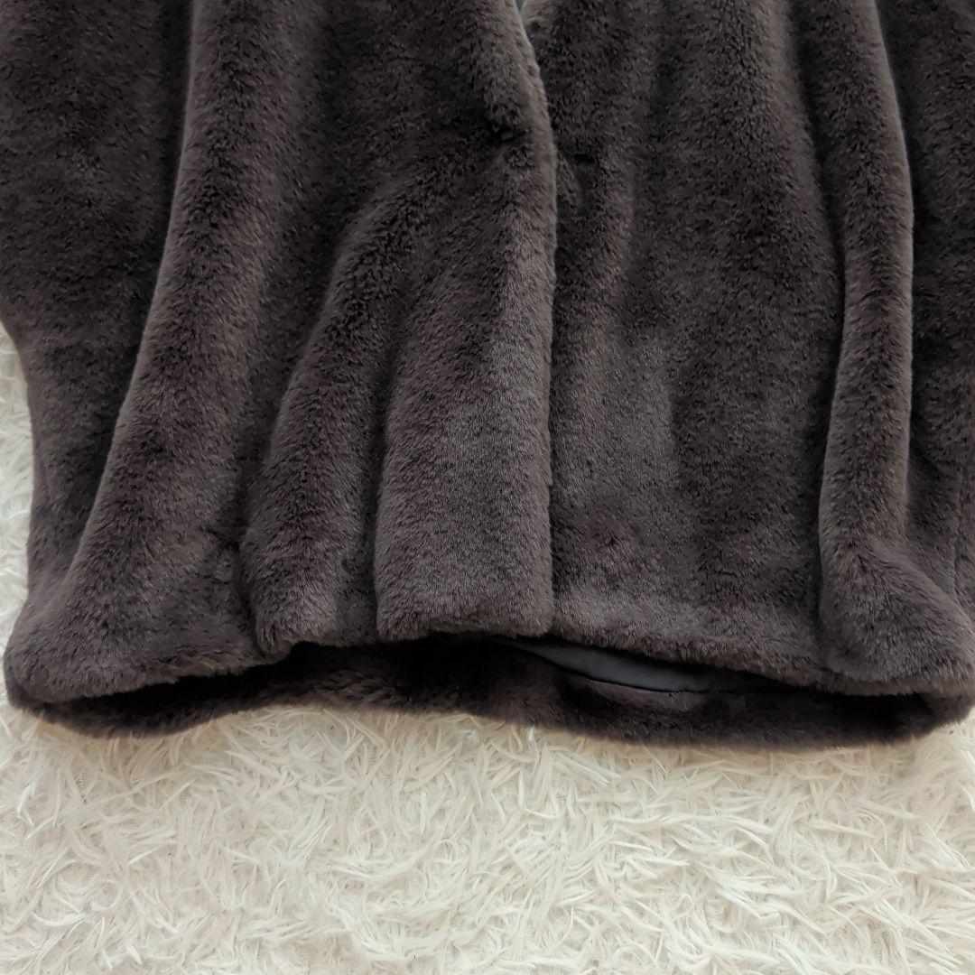 24AW ジャーナルスタンダードレサージュ ライトファーベスト 完売品 グレー