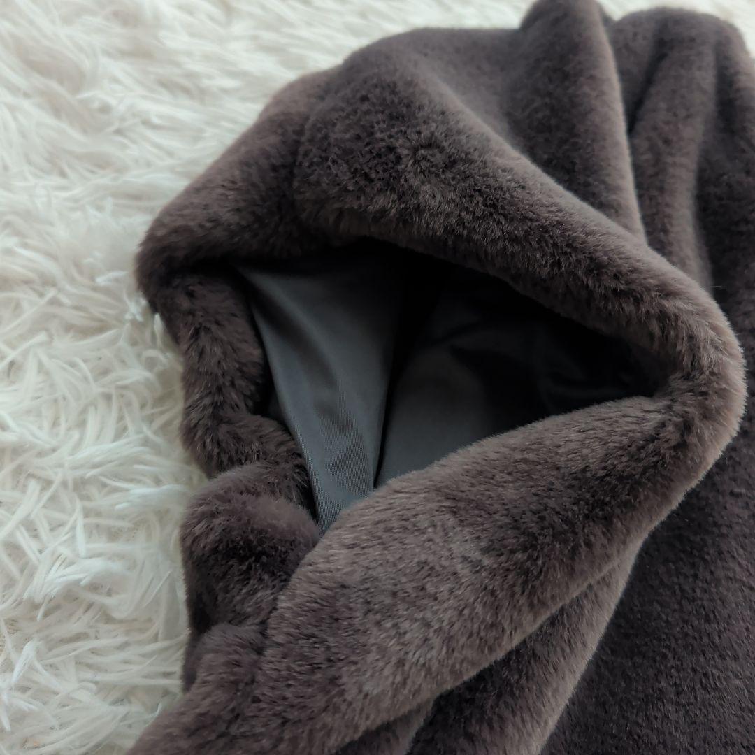 24AW ジャーナルスタンダードレサージュ ライトファーベスト 完売品 グレー