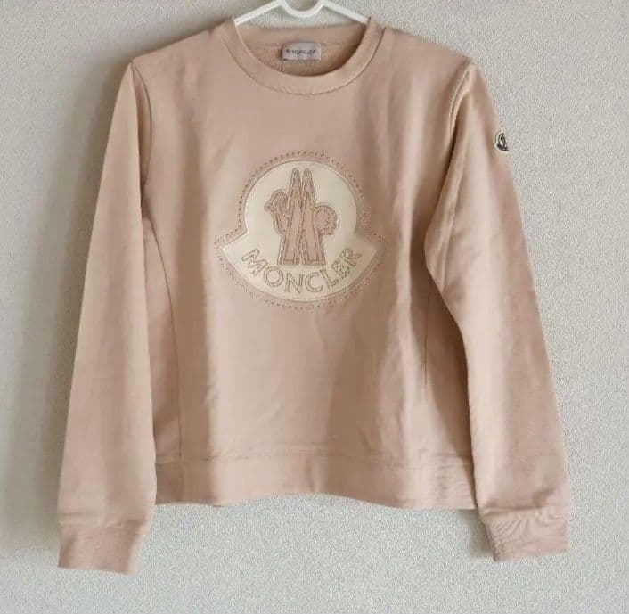 限定特価✨MONCLER ロゴ スウェット 14A レディースS〜М相当