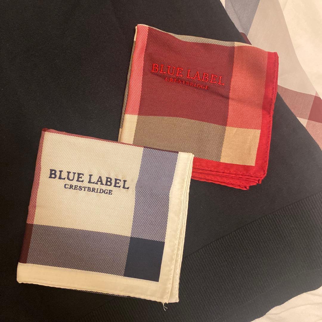 BLUE LABEL 半袖Tシャツ＋ハンカチ2枚セット ブルーレーベル