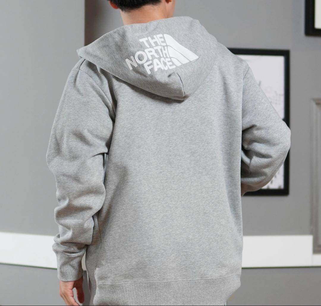 THE NORTH FACE リアビュー ジップパーカー グレー