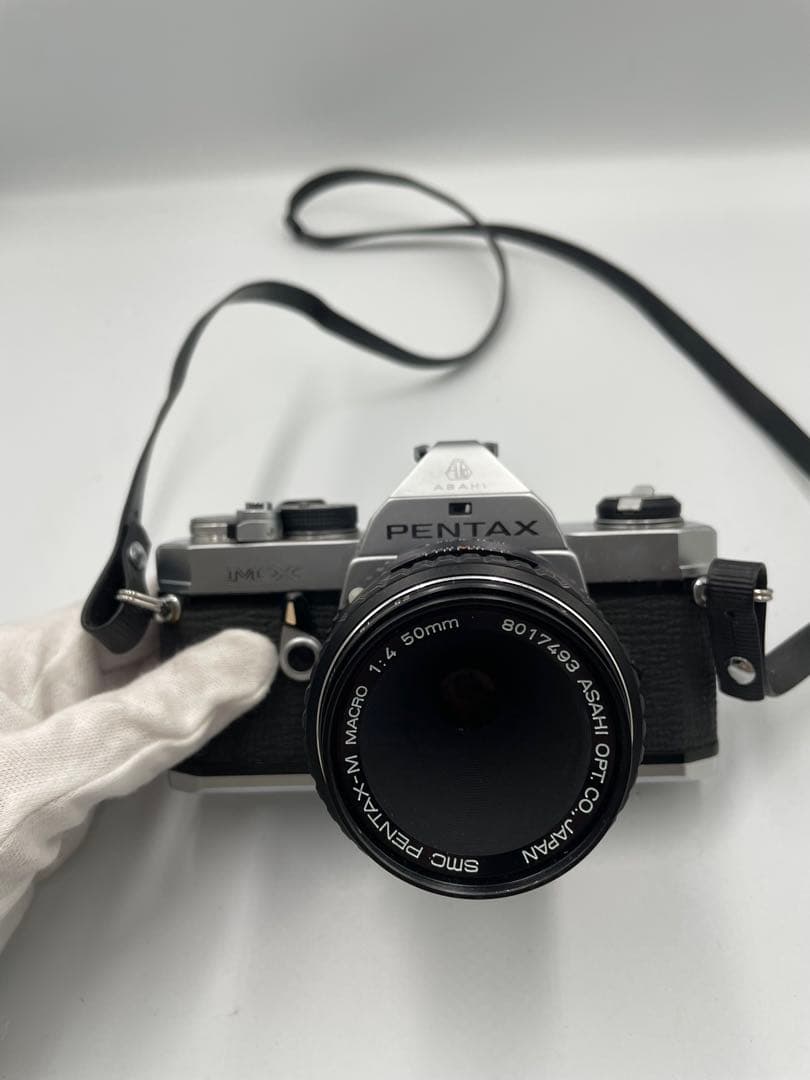 PENTAX MX シルバー + SMC PENTAX-M MACRO 50mm