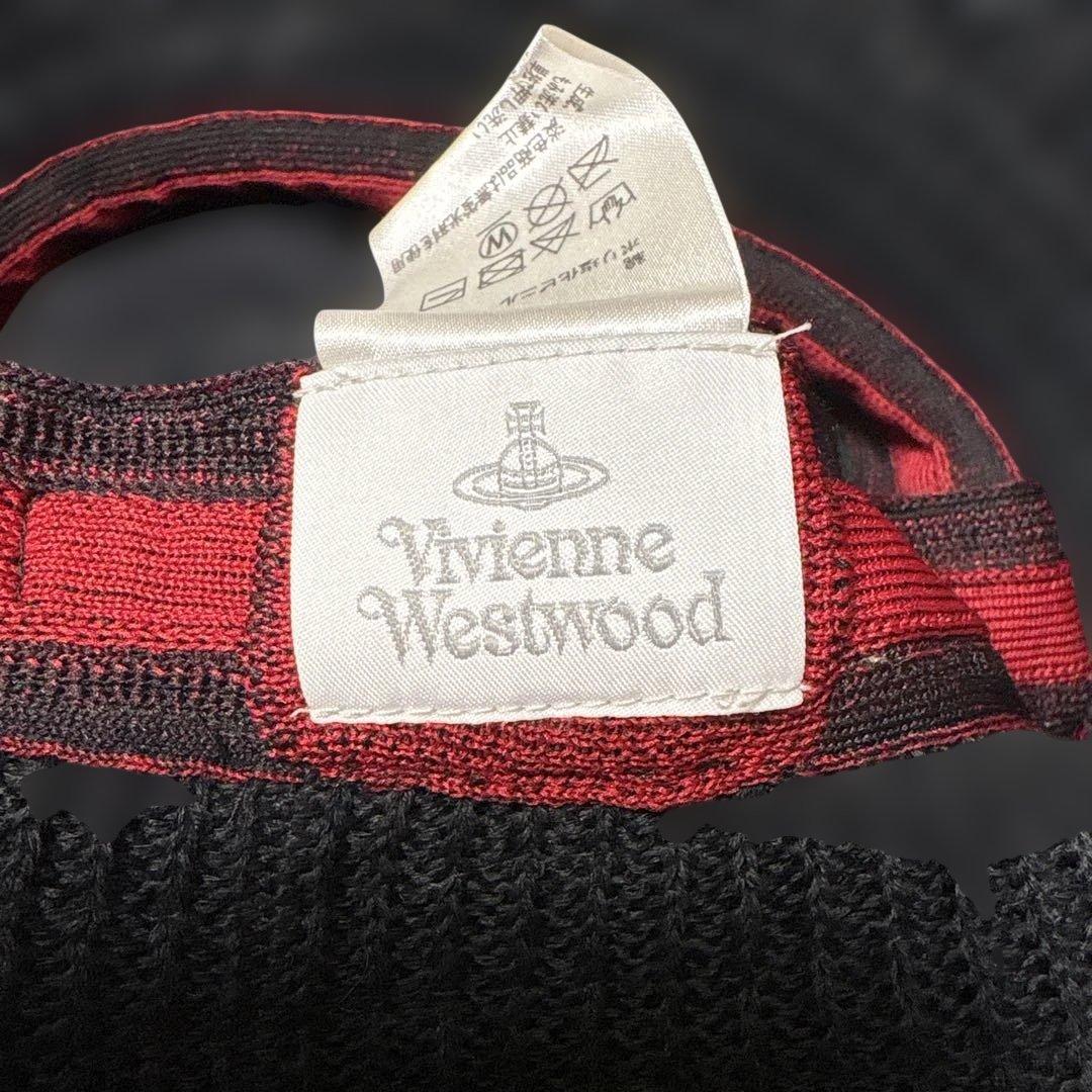 Vivienne Westwood　オーブロゴプレート付き　キャスケット　黒