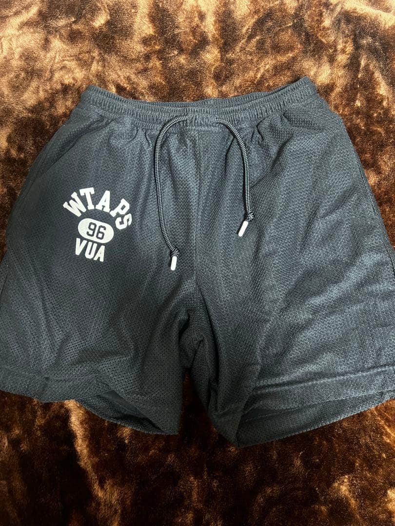 WTAPS (ダブルタップス) 24SS メッシュ ハーフパンツ ブラック
