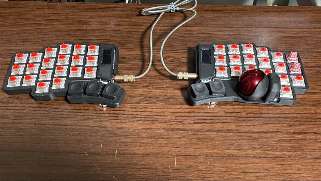 （すぐ使えます！）Keyball44 キャリングケース付き