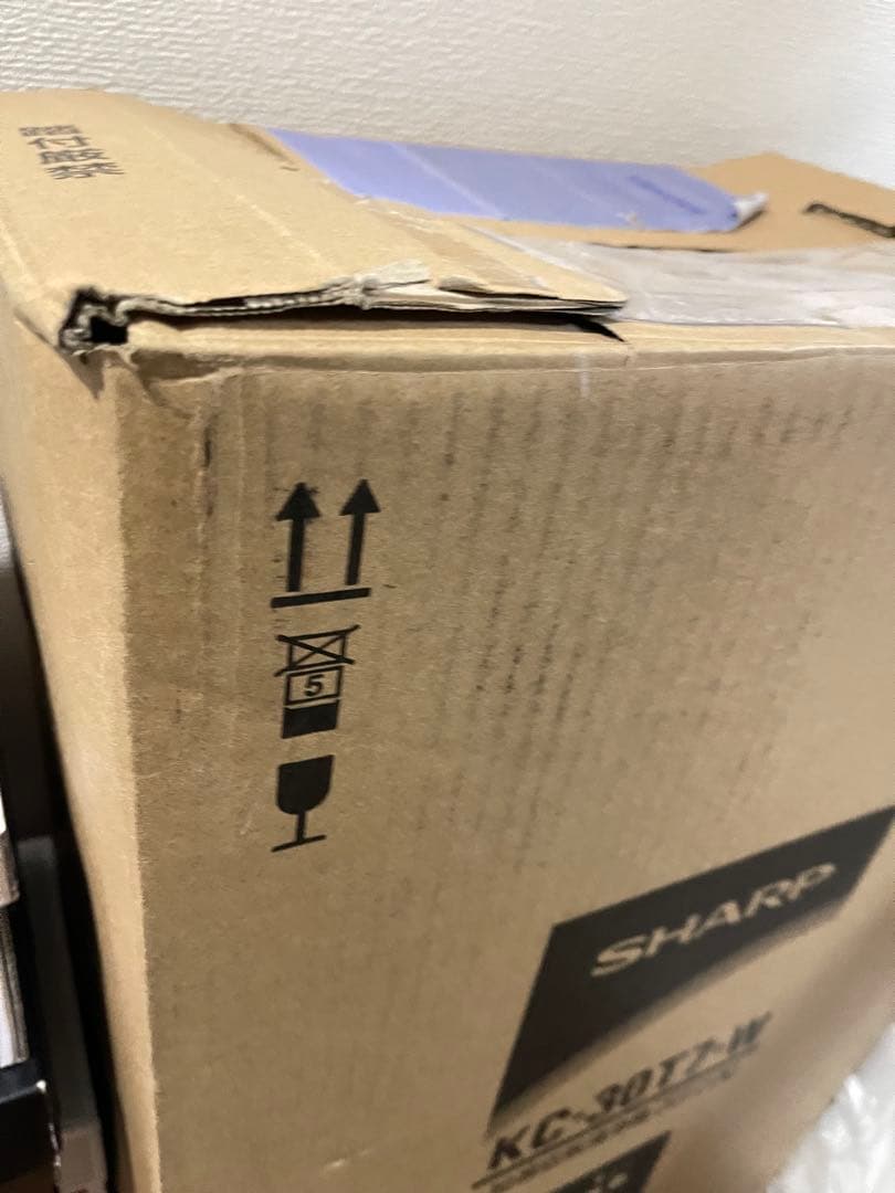 ちな SHARP 加湿空気清浄機 KC-30T7-W 新品未使用