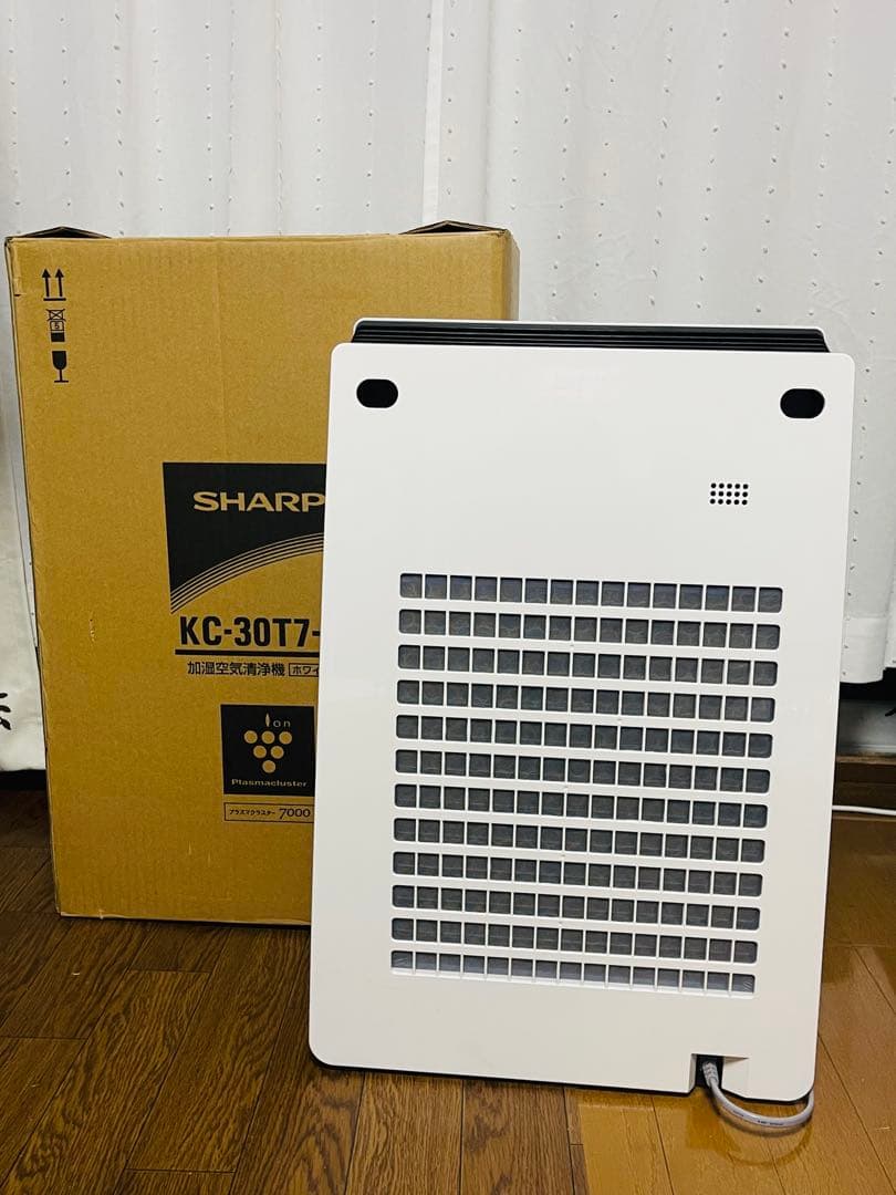 ちな SHARP 加湿空気清浄機 KC-30T7-W 新品未使用