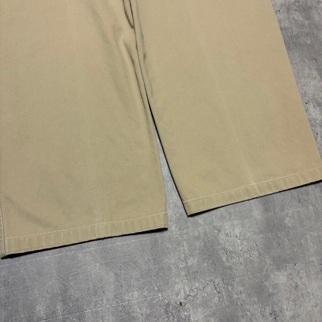 90s ポロバイラルフローレン　USA製 ポロチノ　チノパン　初期タグ　2タック