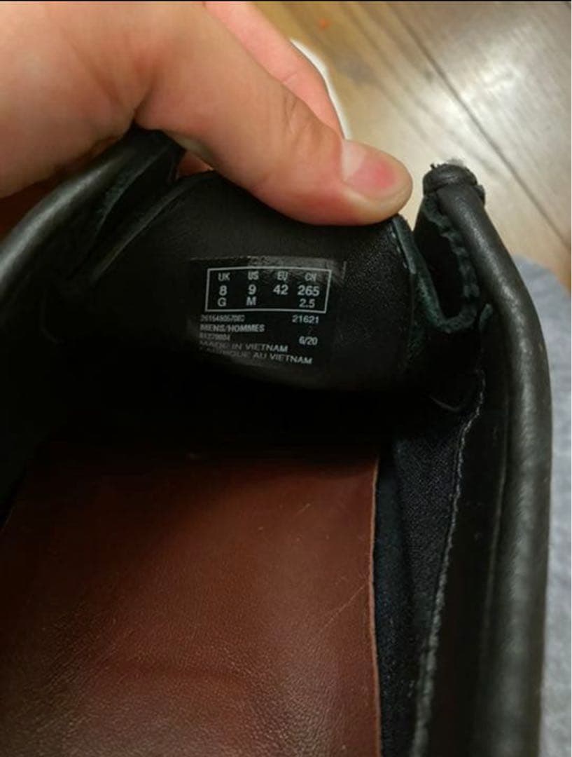 CLARKS ORIGINALS ブラックモカシン　ゴアテックス　GORETEX