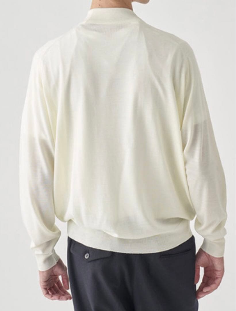 新品未使用　JOHN SMEDLEY KILDAY モックネック長袖ニット