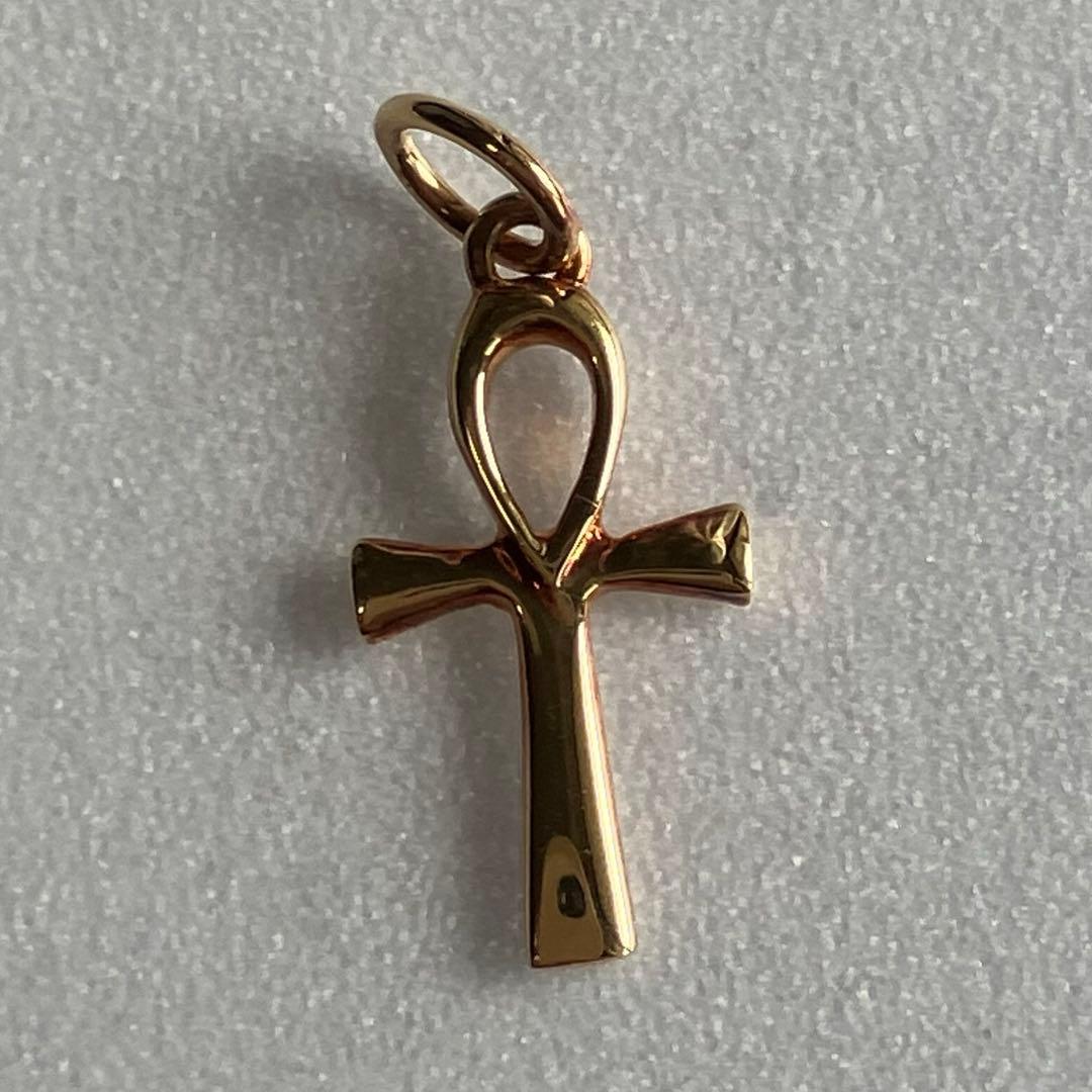 K18 クロスデザイン　ペンダントトップ