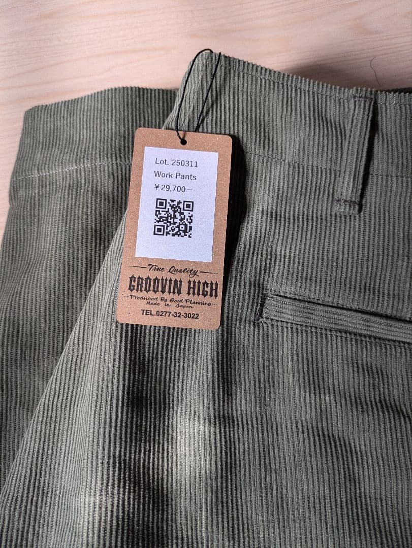 THEGROOVINHIGH Ｍ41 khaki 新品未使用品