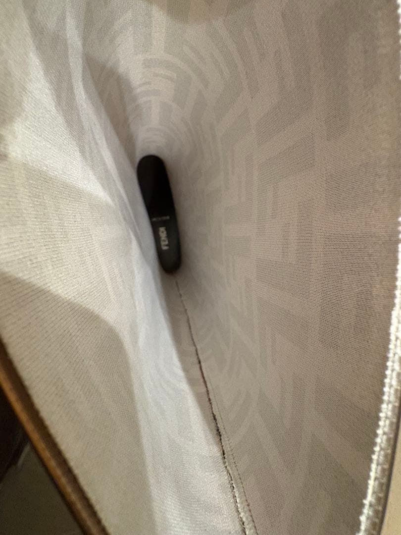 未使用品FENDI ブラウン ロゴ入り レインブーツ