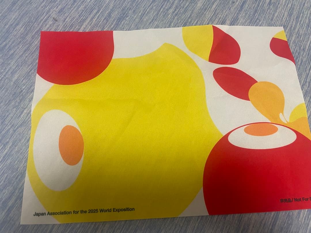 ゆ*こ様 万博最終日　非売品　ミャクミャク　オマーン　旗　フラッグ