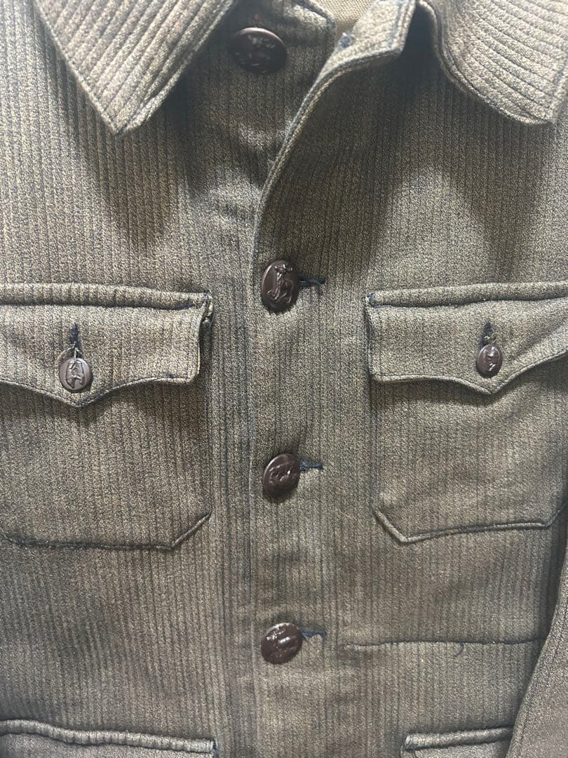 フレンチワーク　50s ハンティングジャケット　ヴィンテージ