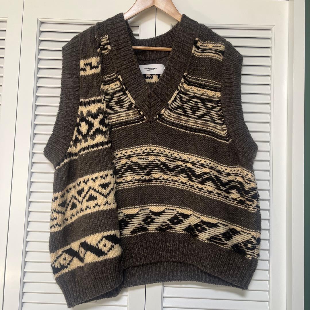 JANESMITH ニットベスト Sサイズ