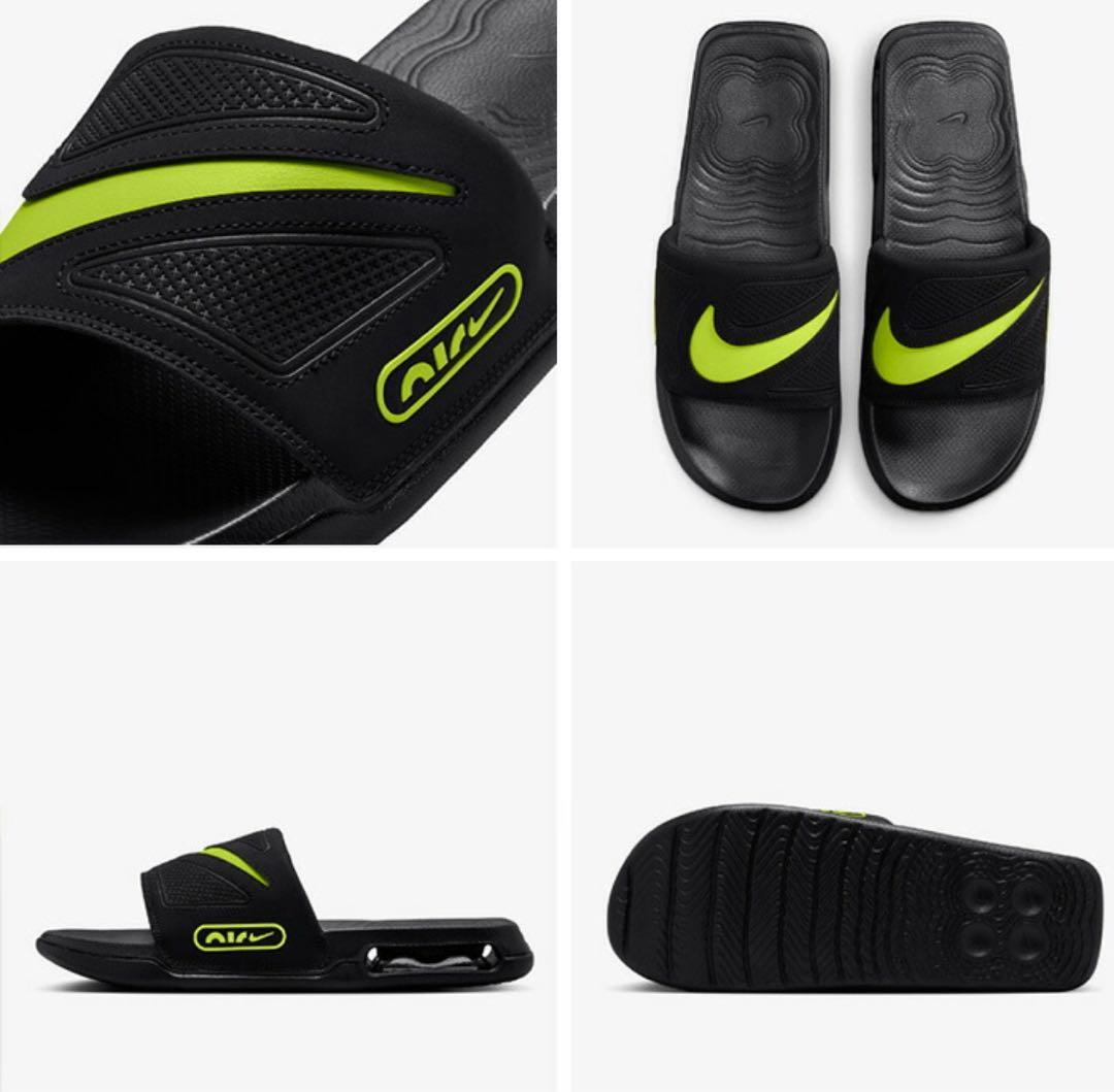 完売品28センチ エアマックス サンダル NIKE ブラック×サイバー　新品