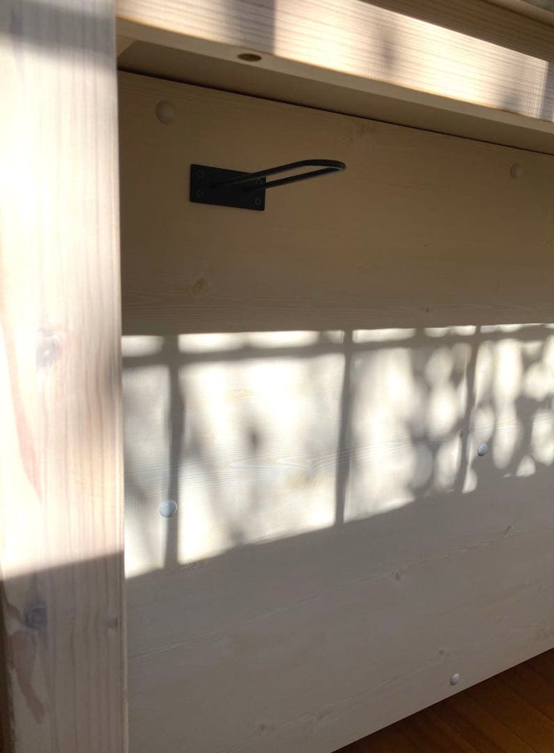 ニトリ ワークテーブル(シナモ12078WH ステン)