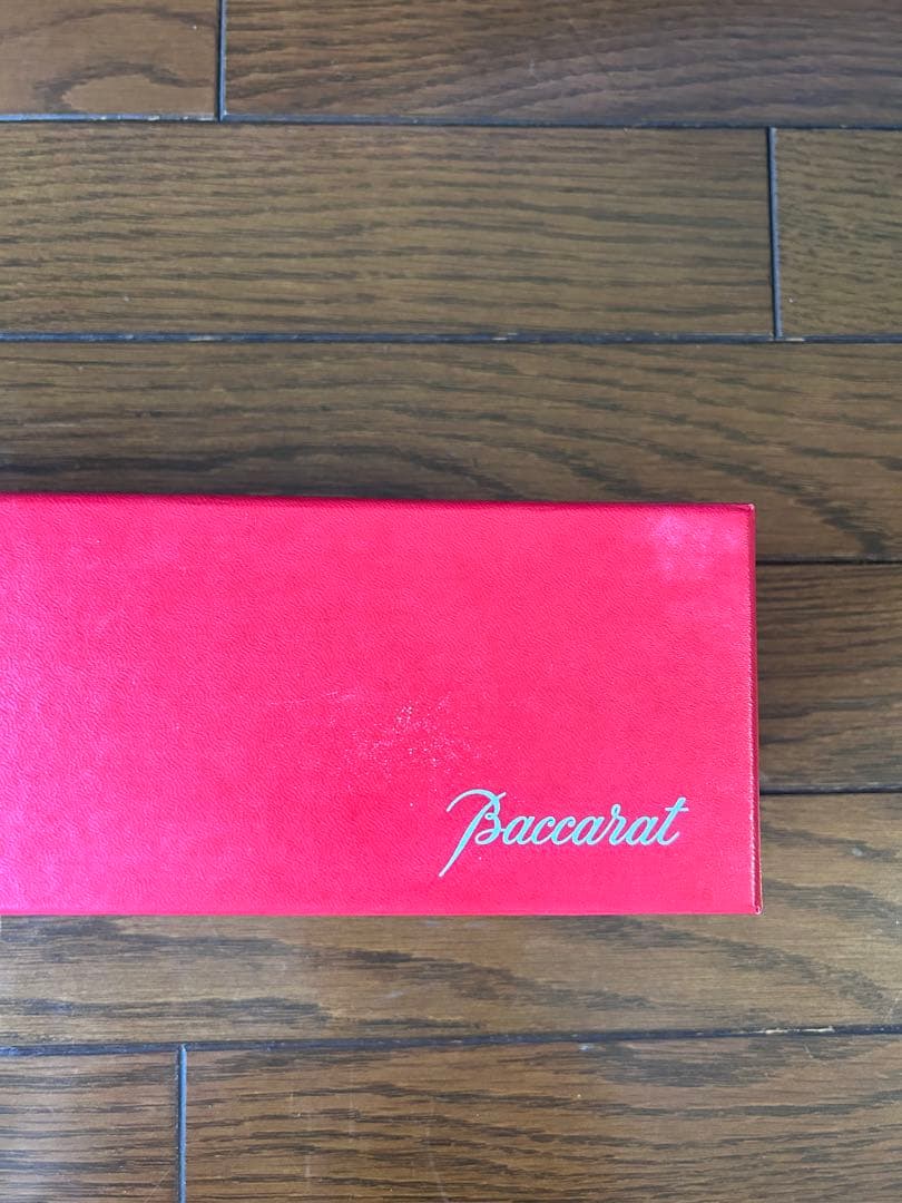 Baccarat クリスタル花瓶 ツイストデザイン 約25cm