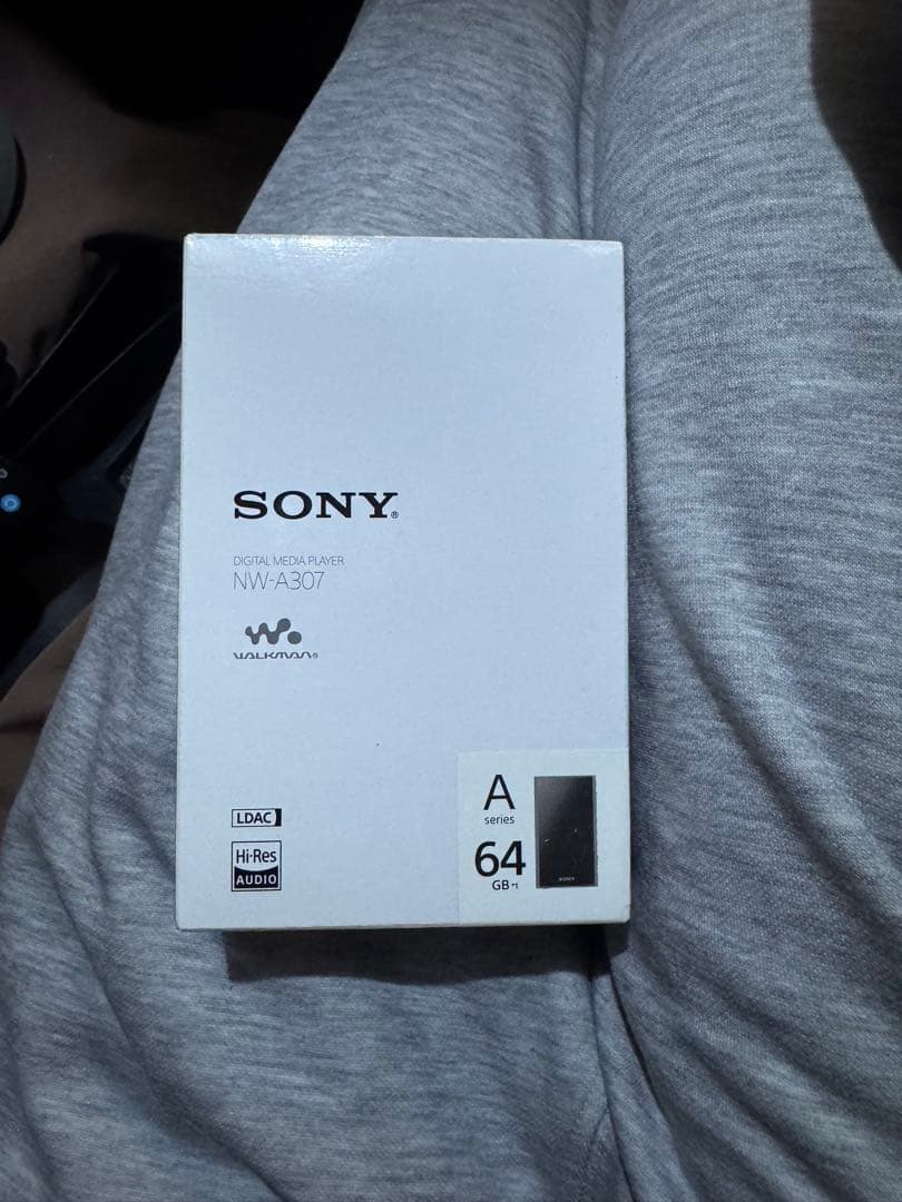 ほぼ新品　ウォークマン SONY NW-A307 64GB グレー