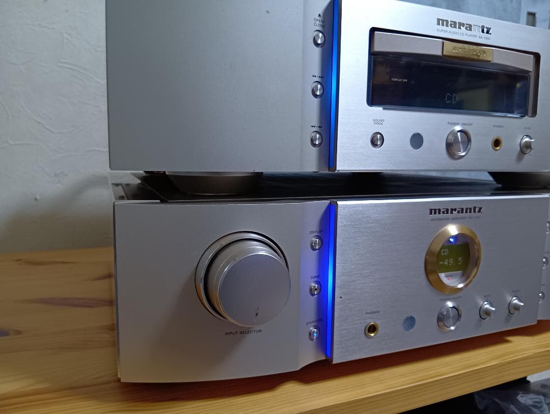 Marantz プリメインアンプPM-15S1とCDプレーヤー SA-15S1