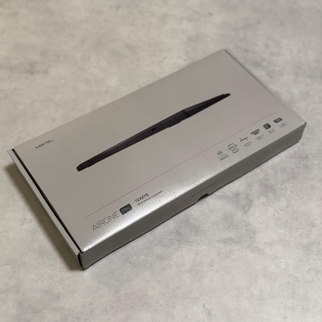 Mistel AIRONE PRO JIS配列 ブラック キーボード