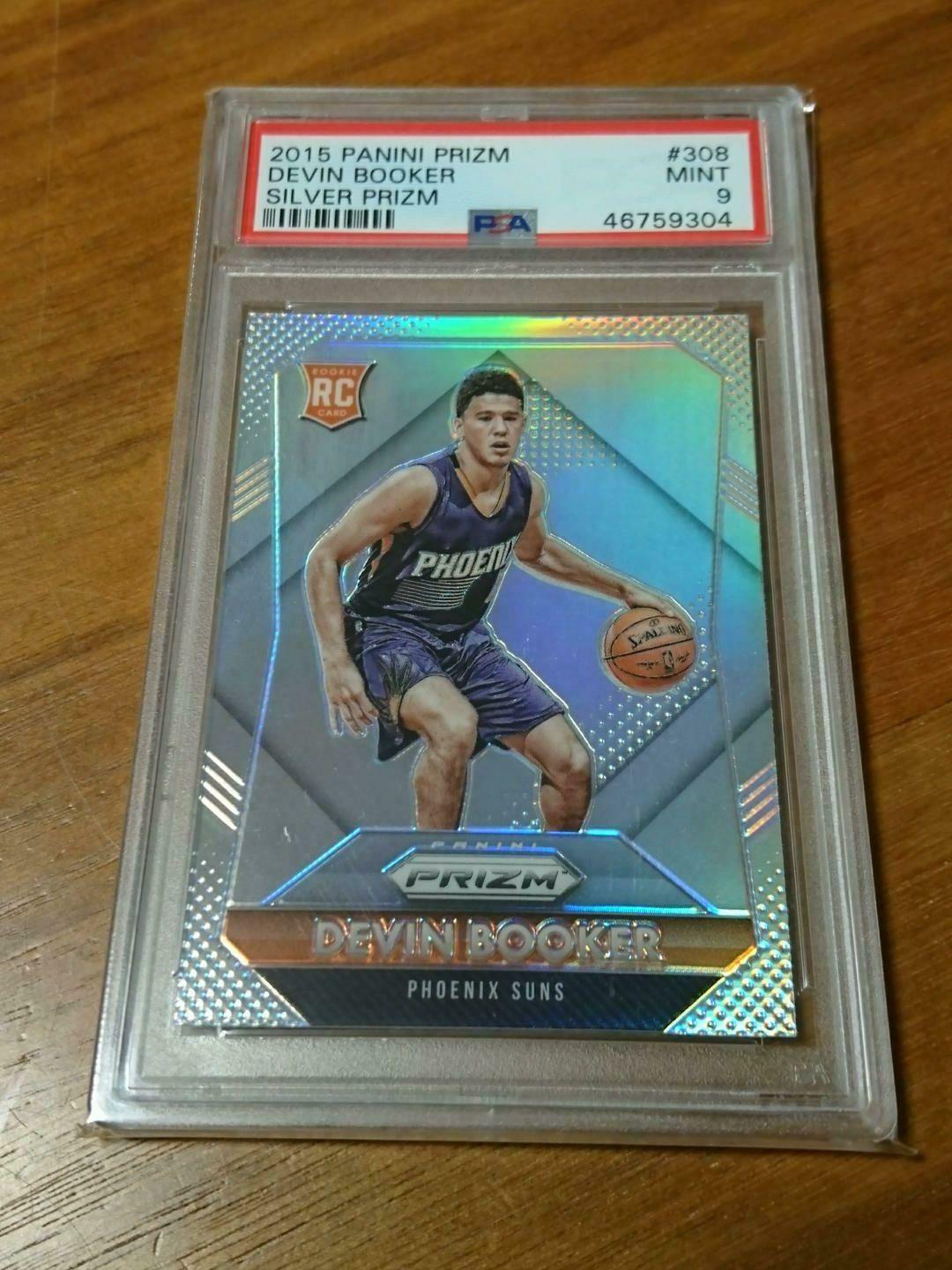 その他 Devin Booker Prizm silver RC PSA9