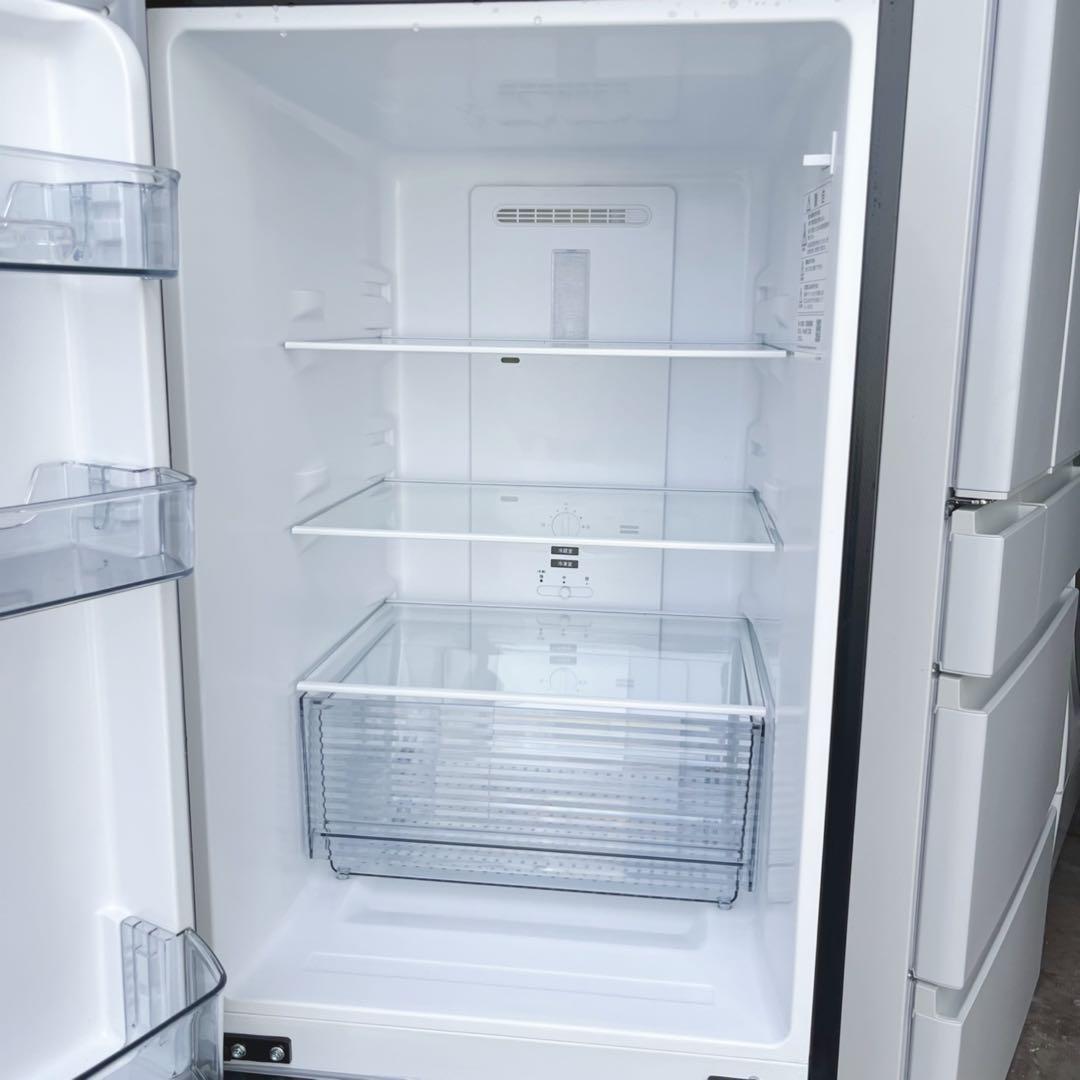 取付無料！SHARPスタイリッシュブラック左右付け替え可能ドア冷蔵庫！洗濯機