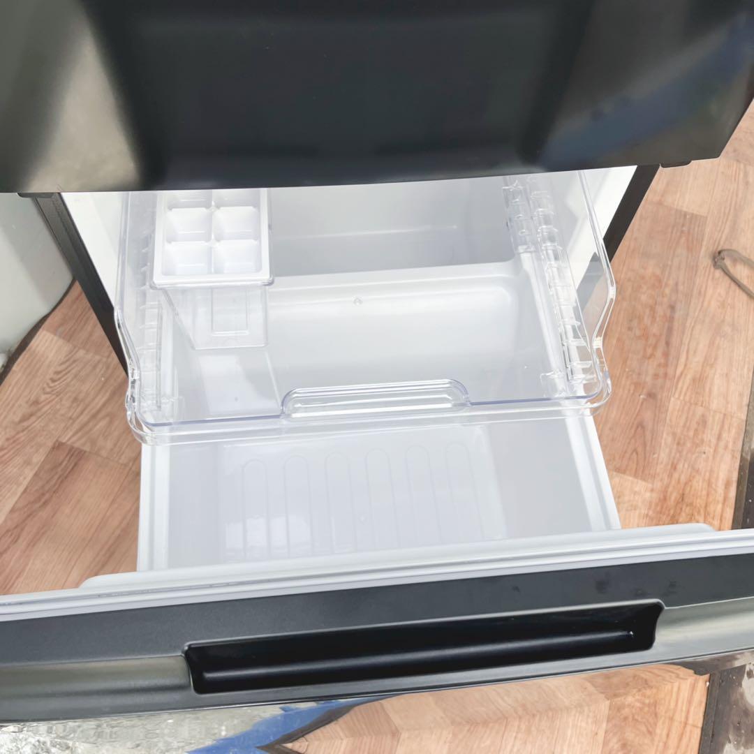 取付無料！SHARPスタイリッシュブラック左右付け替え可能ドア冷蔵庫！洗濯機