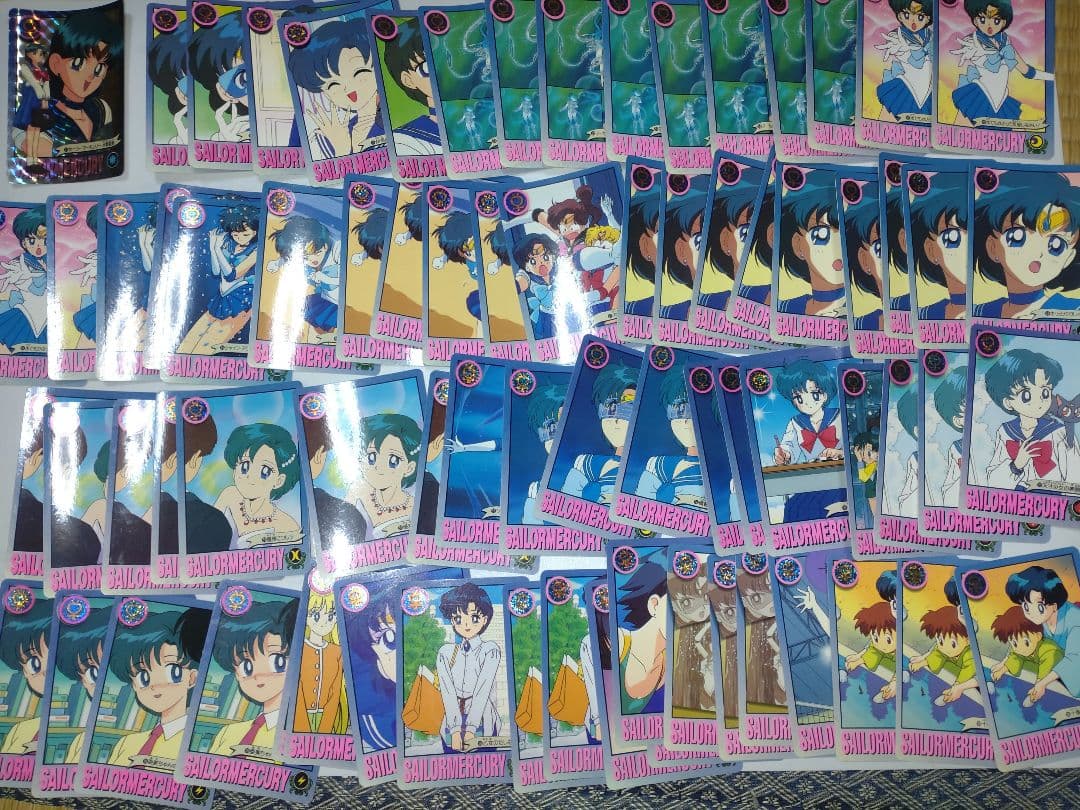セーラームーン カードダス 319枚(ダブり有)+おまけシール