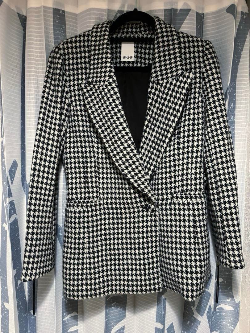 セール！！【美品】JENNE ウールジャケット風コート Mサイズ