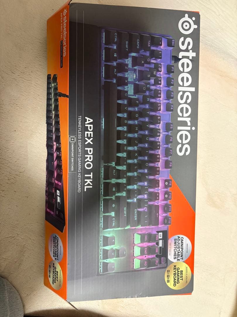 SteelSeries ラピッドトリガー 搭載 ゲーミングキーボード