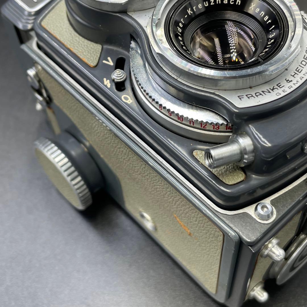【整備済】Rollei Rolleiflexベビーローライ4x4 二眼レフ
