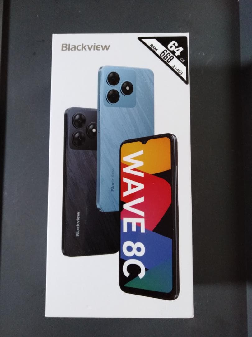 Blackview Wave 8C 本体 SIMフリー 6GB ブラック