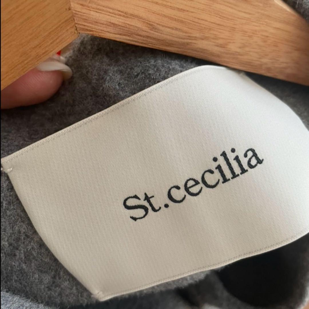 GIRLISH St.cecilia ガーリッシュ　リバーウールフレアジレ