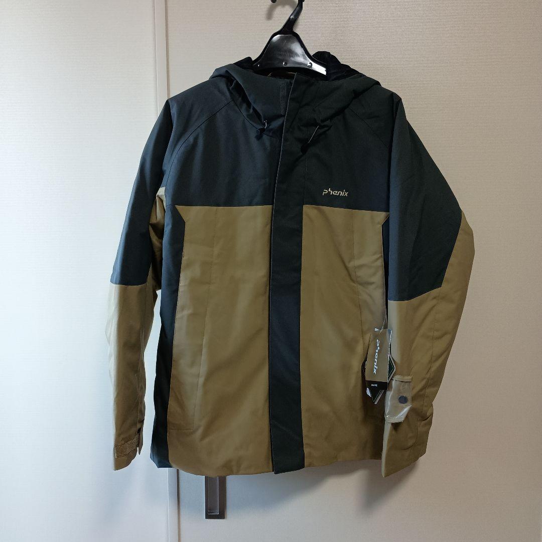 Phenix アウトドアジャケット 黒/ベージュ