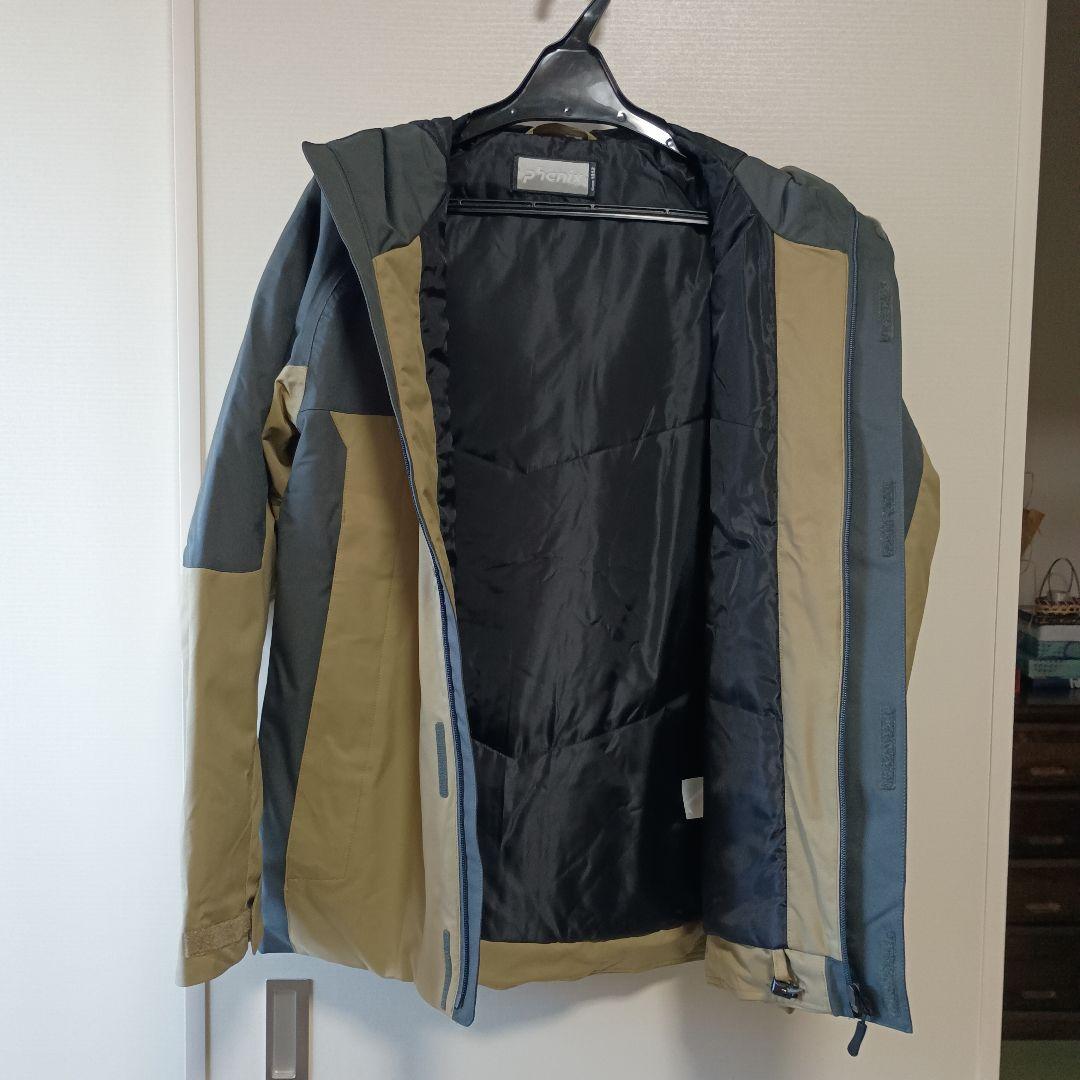 Phenix アウトドアジャケット 黒/ベージュ