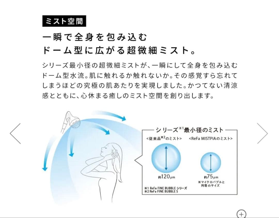 ReFa MISTPIA シルバー 超微細ミスト