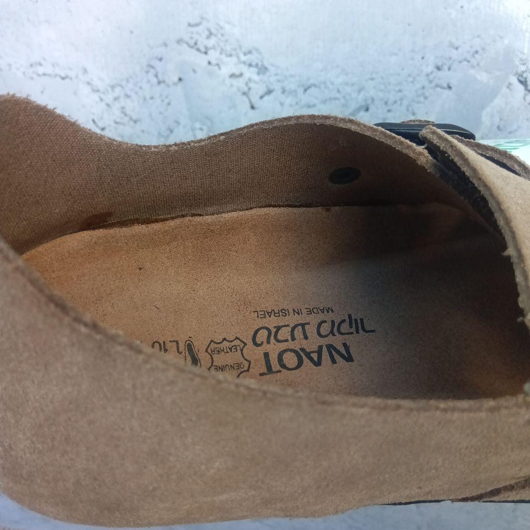 【物を減らそぉー★】 未使用・キズ有 NAOT サボサンダルスエード 41