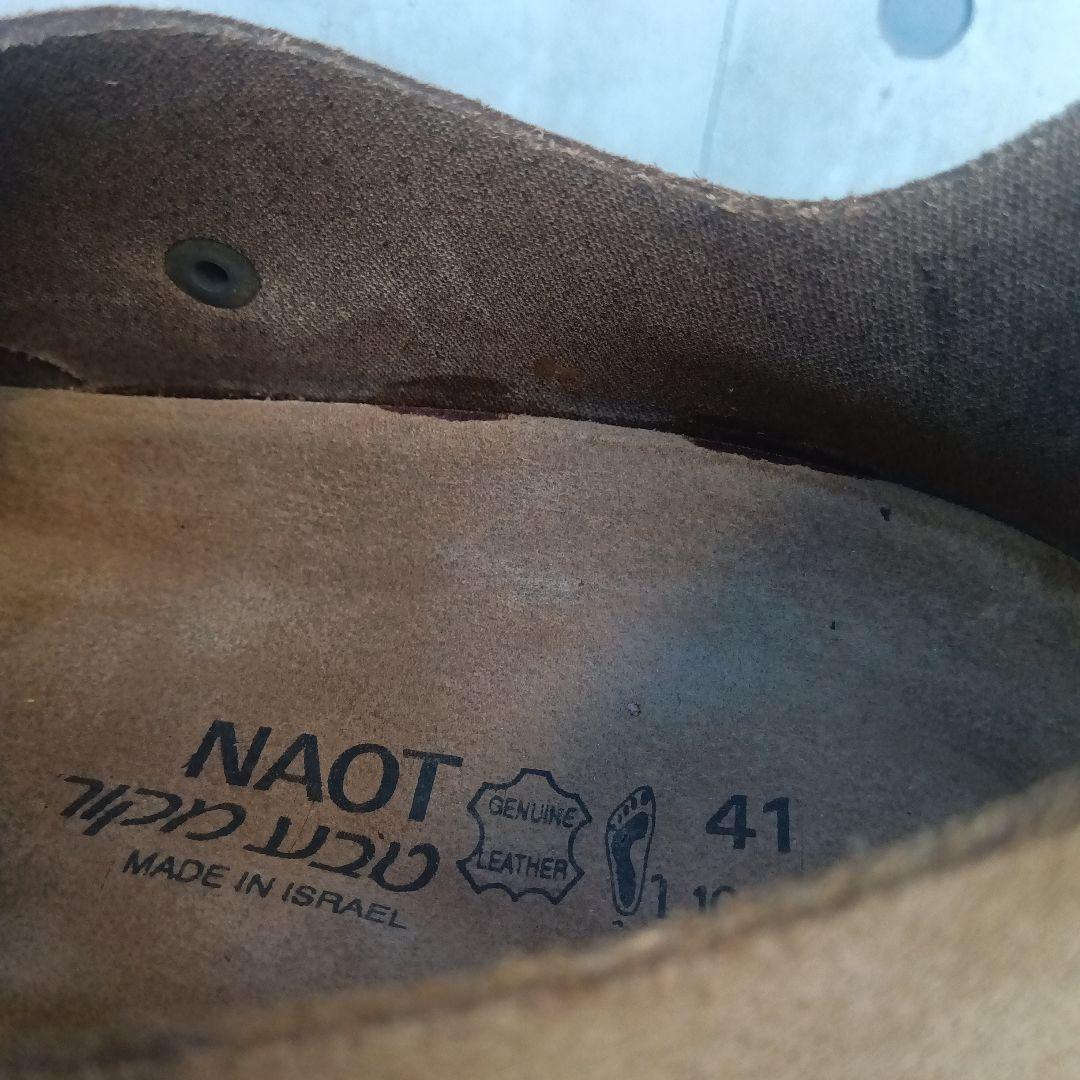 【物を減らそぉー★】 未使用・キズ有 NAOT サボサンダルスエード 41